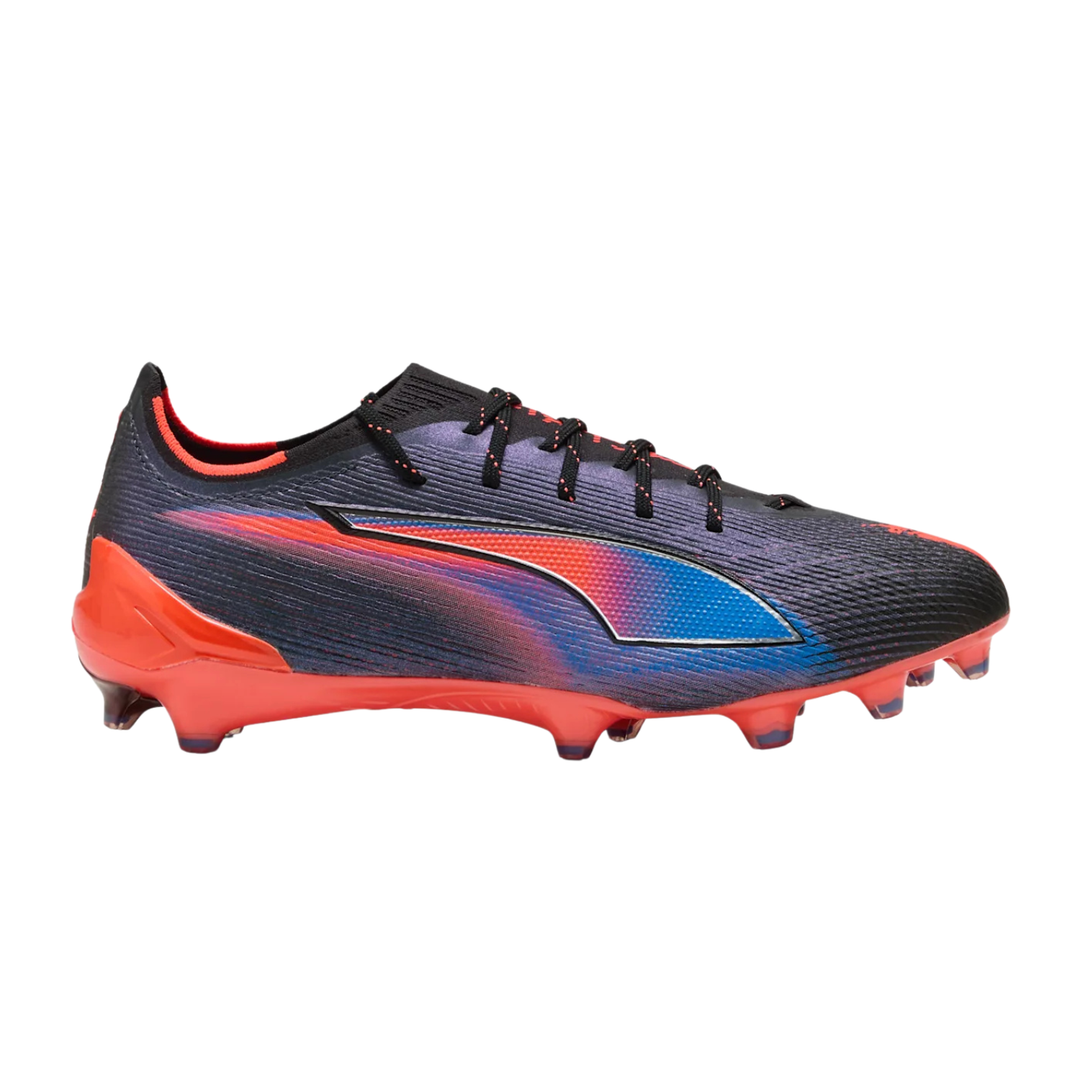 Ultra 6 Ultimate FG 'Relentless' - PUMA Black/Glowing Red by Puma at NUMBER 10 - Buy Now!