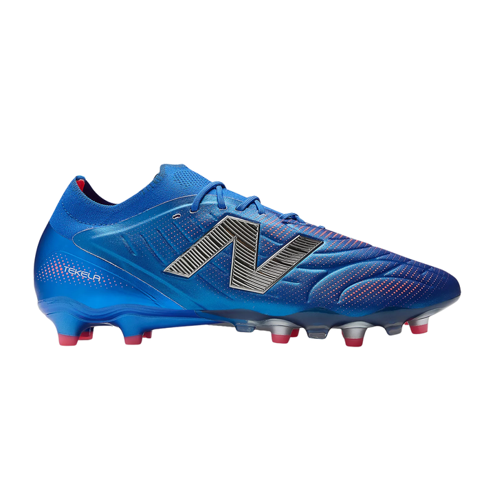 Tekela Low Elite FG - Blue Gemstone/Energy Red/Silver by New Balance at NUMBER 10 - Buy Now!