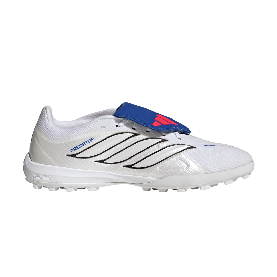 Predator League FT TF JB - Footwear White/Zero Metallic/Team Royal Blue by adidas at NUMBER 10 - Buy Now!