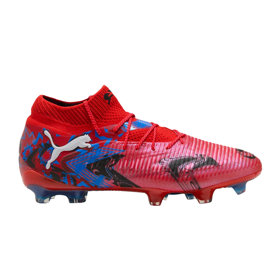 Future 8 Ultimate FG 'Playmakers' - PUMA Red/PUMA Black/Pink Pixel by Puma at NUMBER 10 - Buy Now!