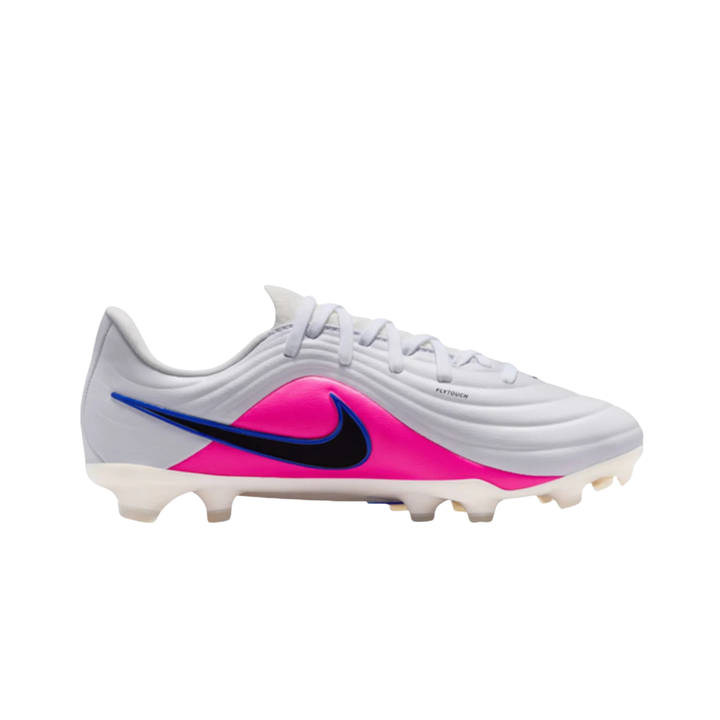 Jr Tiempo Maestro Academy FG/MG - White/Racer Blue/Pink Blast/Black by Nike at NUMBER 10 - Buy Now!