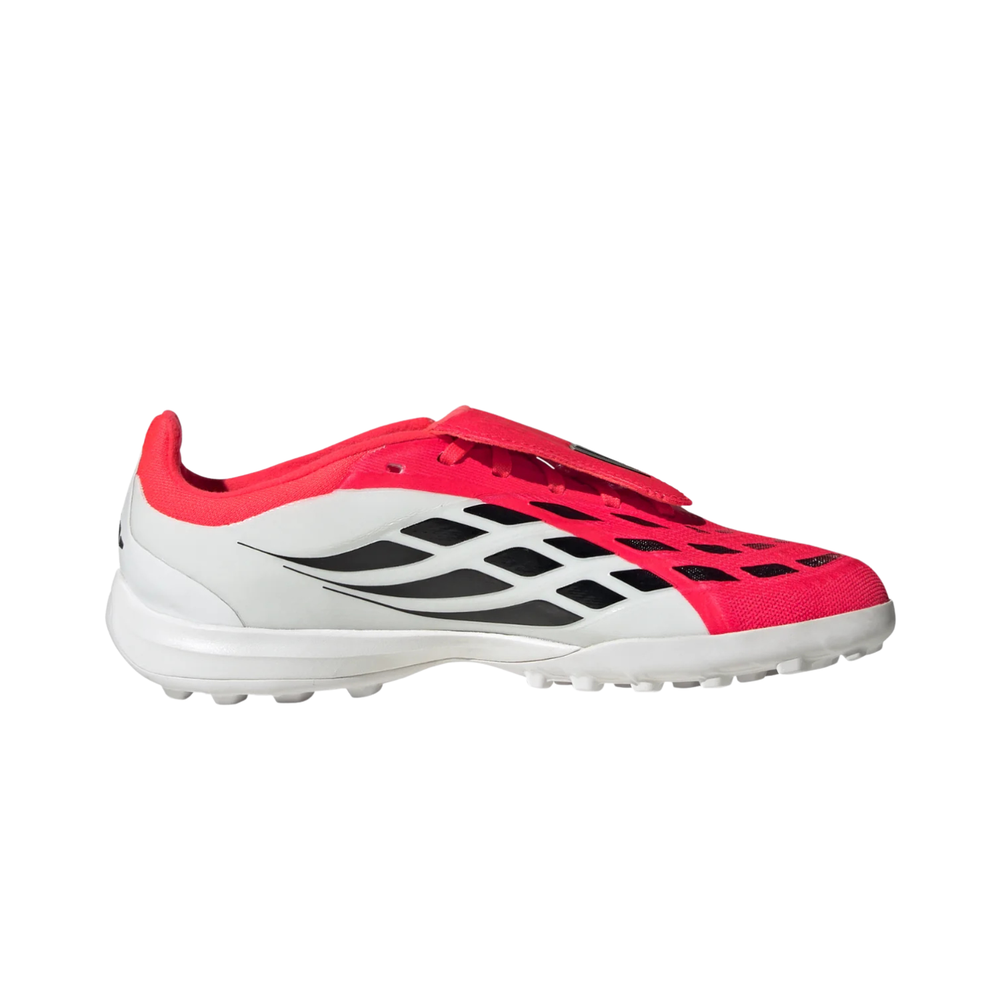 Kids Predator Pro FT TF - Lucid Red/Core Black/Footwear White by adidas at NUMBER 10 - Buy Now!