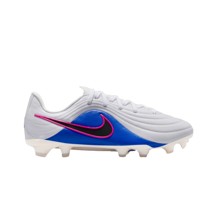 Jr Tiempo Maestro Academy FG/MG - White/Racer Blue/Pink Blast/Black by Nike at NUMBER 10 - Buy Now!