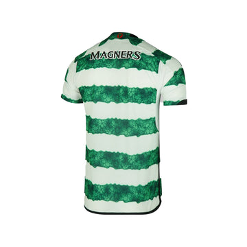 White adidas Celtic FC 2023/24 Home Shirt Junior