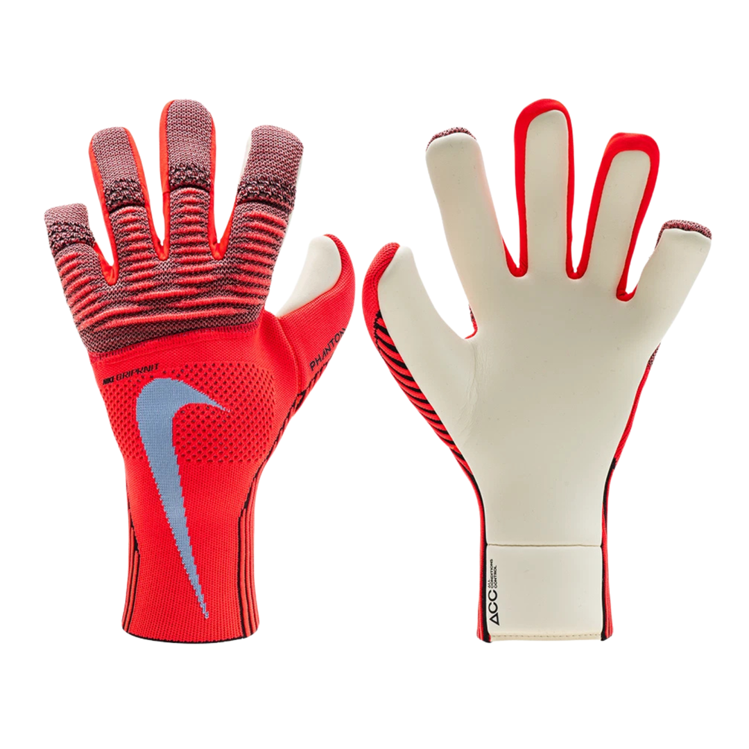 Phantom Dynamic Fit GK Gloves - Bright Crimson by Nike at NUMBER 10 - Buy Now!