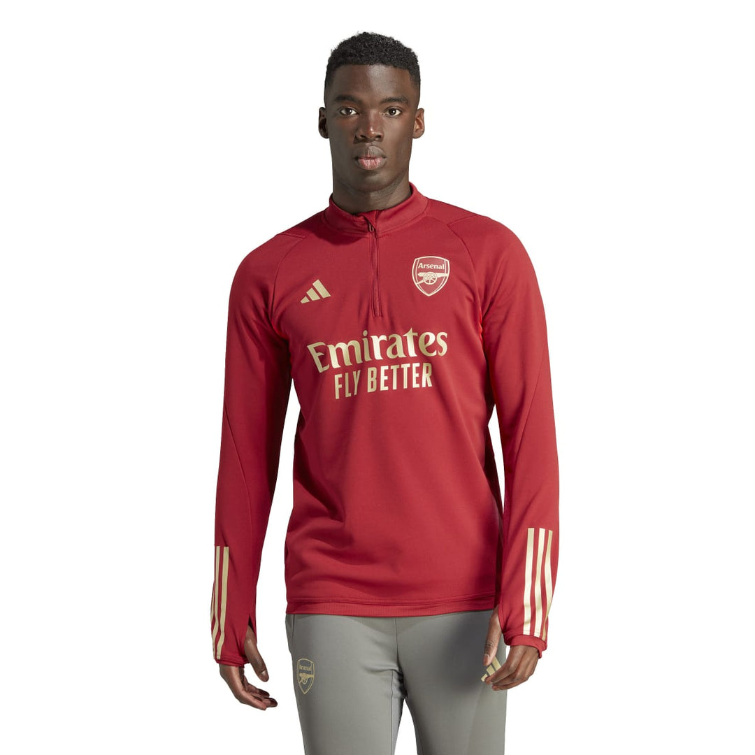 Arsenal Training Top 23/24 - Crayon Red - adidas - NUMBER 10