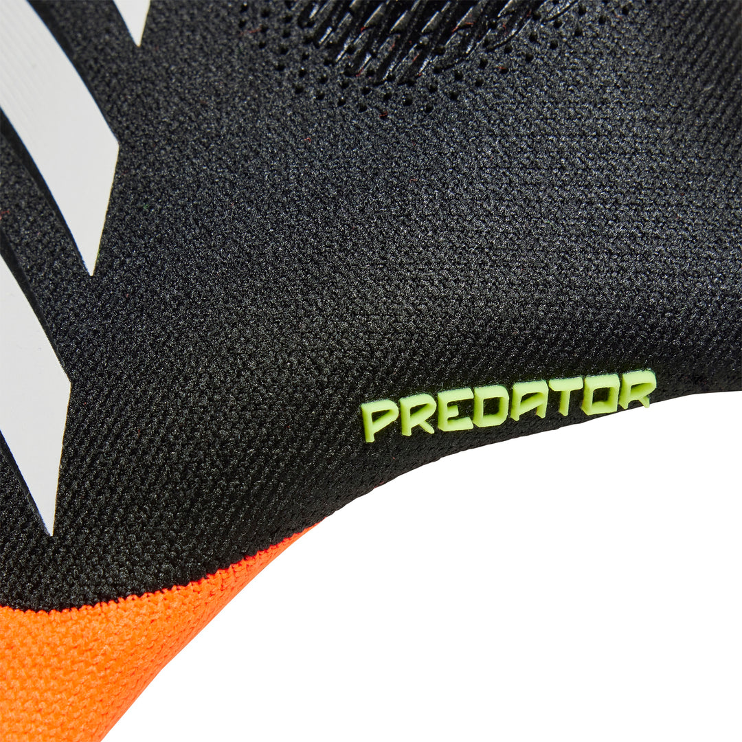 Predator GL Pro Gloves - Black/Solar Red/Yellow - adidas - NUMBER 10