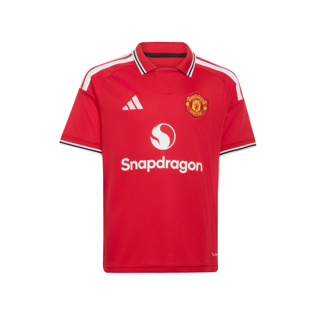 Manchester United Youth Home Shirt 26/27 by adidas at NUMBER 10 - Buy Now!