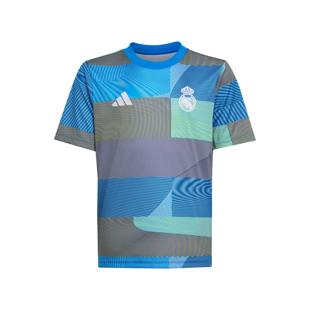 Real Madrid Youth Pre-Match Shirt 25/26 by adidas at NUMBER 10 - Buy Now!