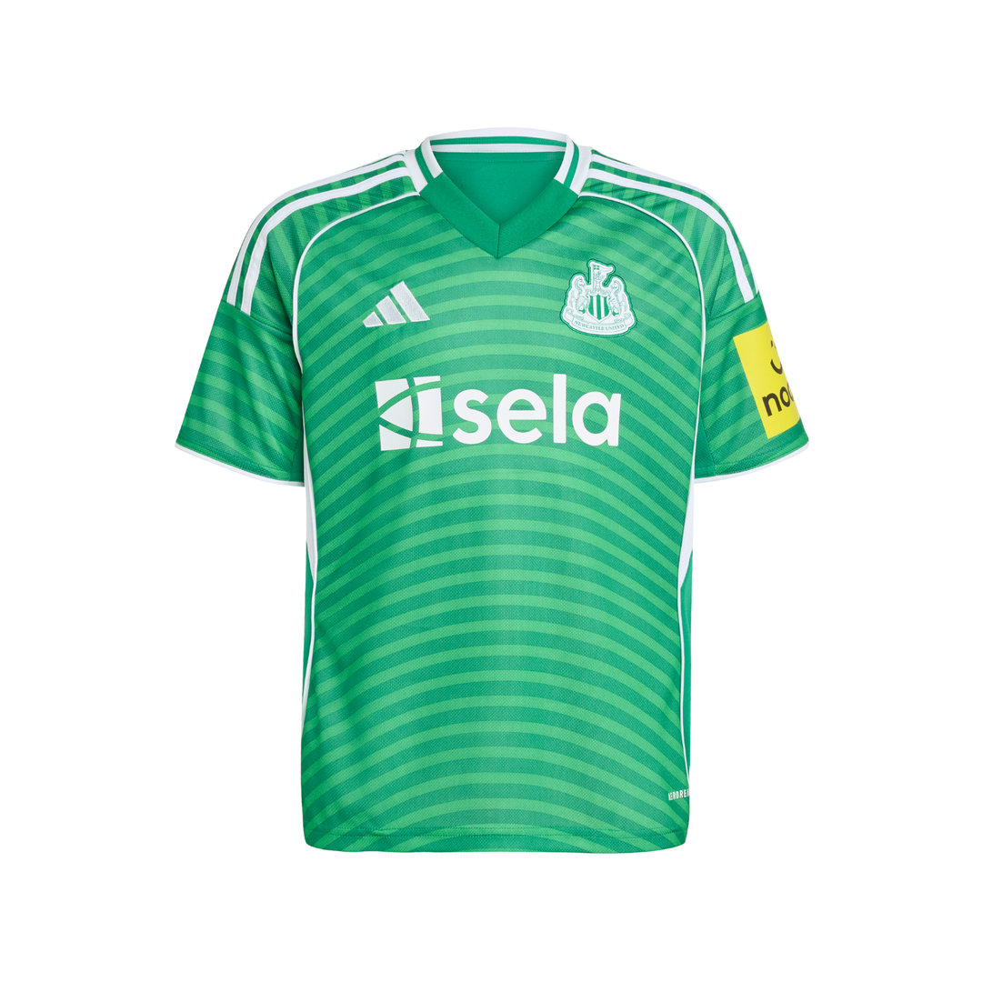 Newcastle United Youth Away Shirt 25/26 by adidas at NUMBER 10 - Buy Now!