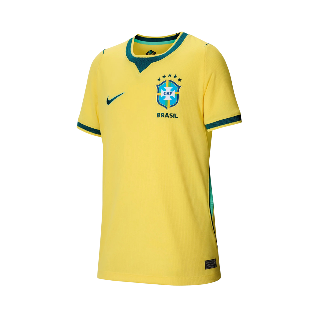 Brazil Youth Stadium Home Shirt 26 by Nike at NUMBER 10 - Buy Now!