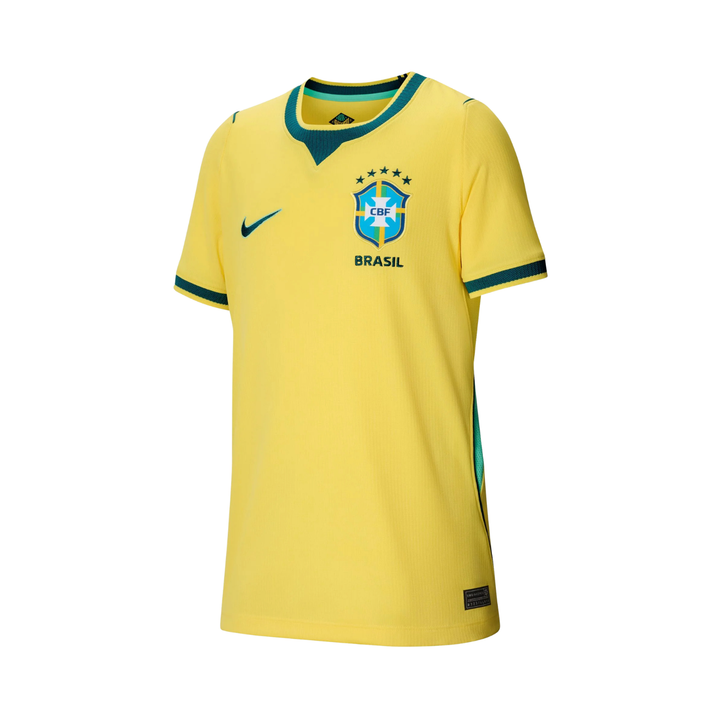 Brazil Youth Stadium Home Shirt 26 by Nike at NUMBER 10 - Buy Now!