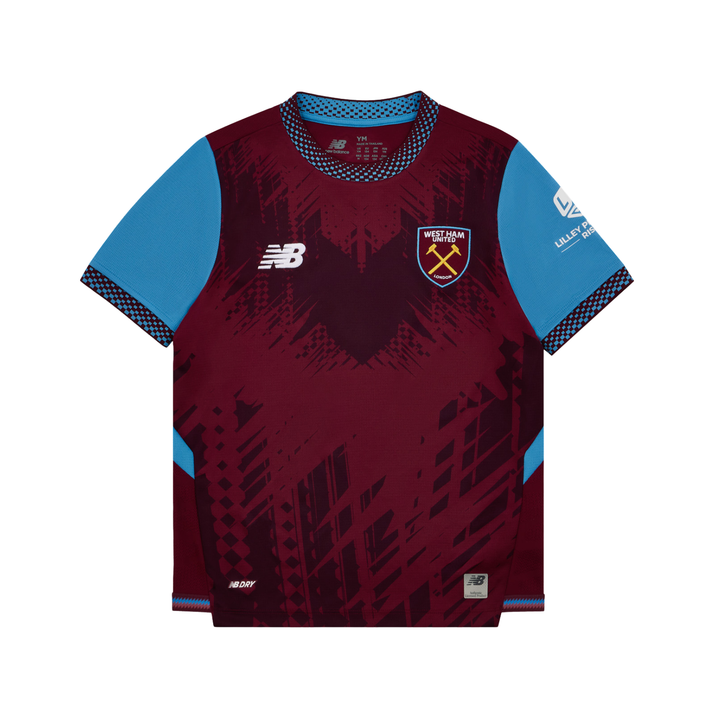 West Ham United Youth Home Shirt 26/27