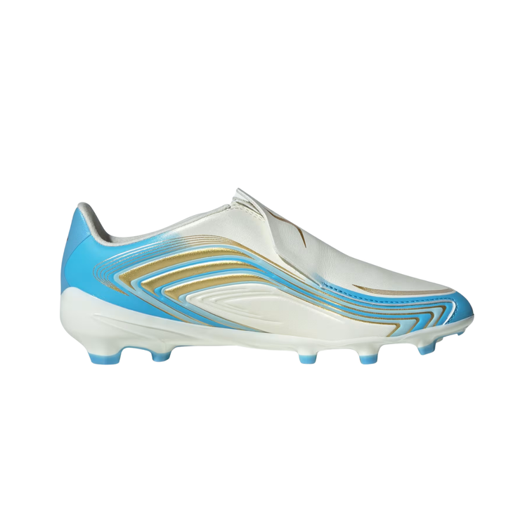 Kids F50 Messi League LL FG - Ivory / Semi Blue Burst / Icey Blue