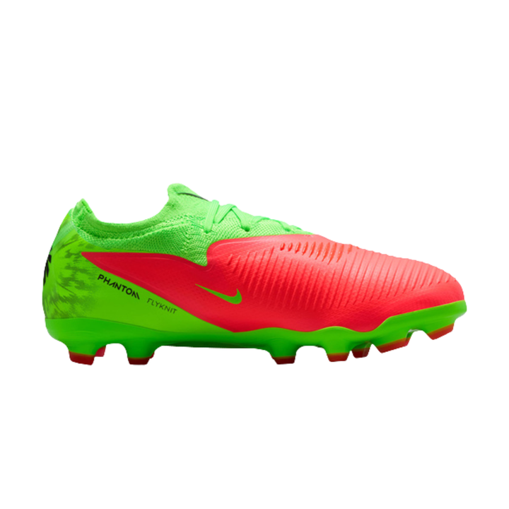 Jr Phantom Low Pro FG/MG ‘EH’ - Hot Punch/Green Strike/Black by Nike at NUMBER 10 - Buy Now!