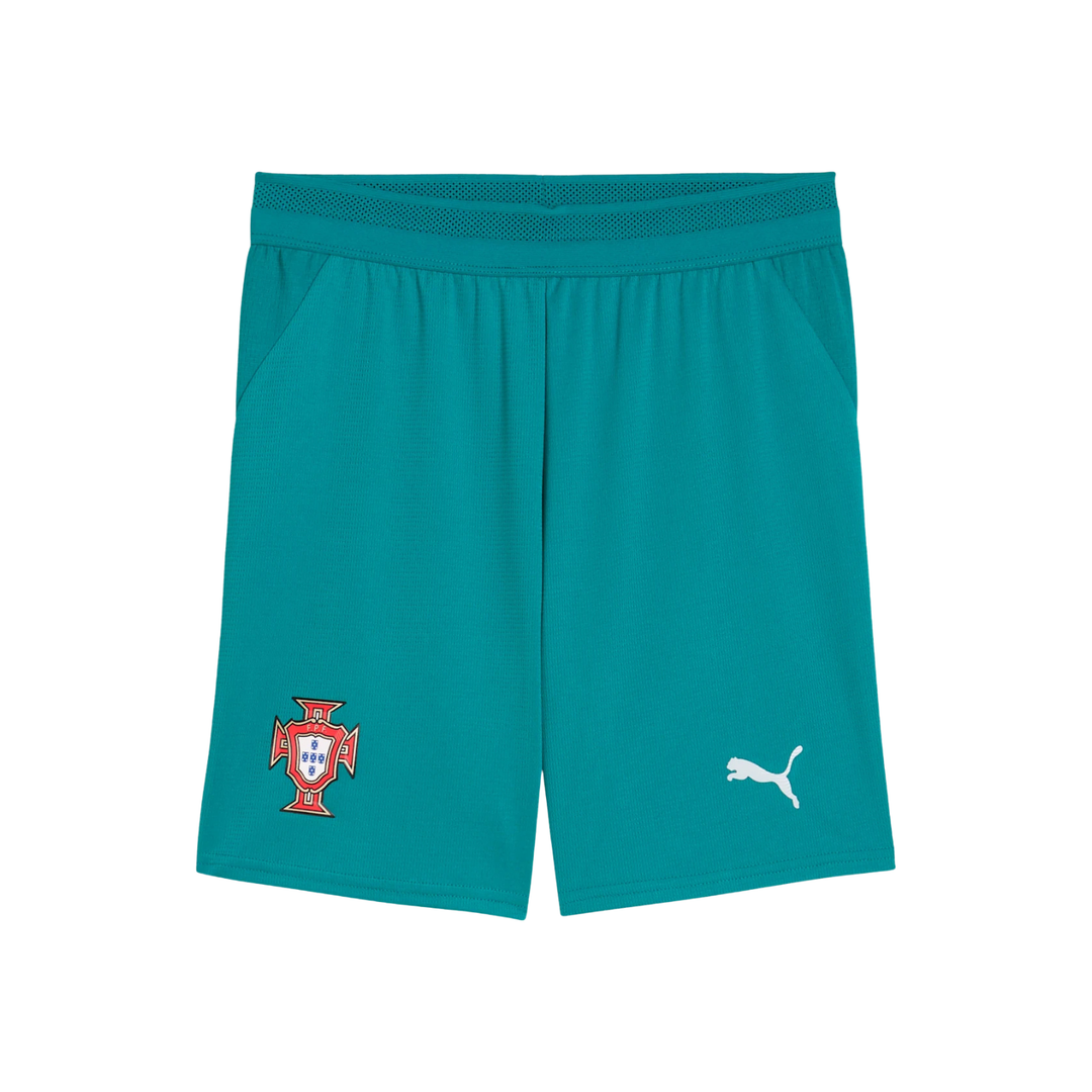 Portugal Youth Away Shorts 26 by Puma at NUMBER 10 - Buy Now!