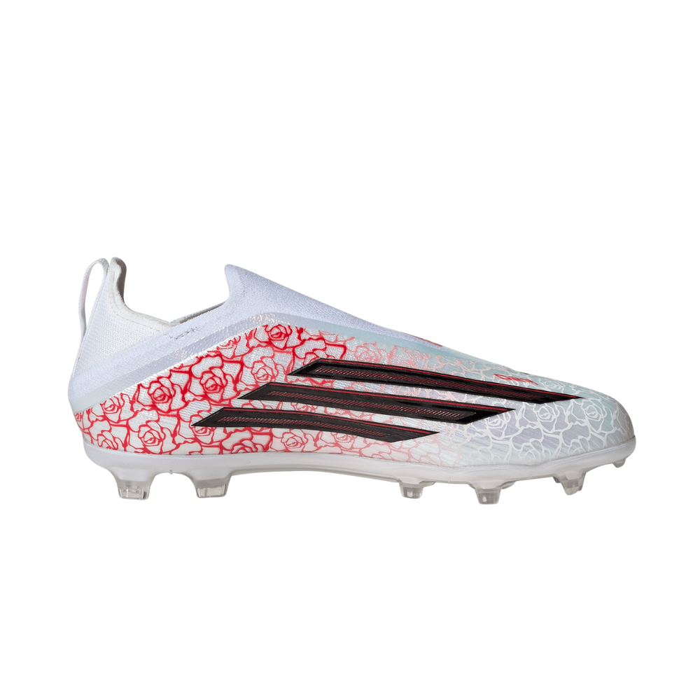 Kids F50 Elite LL FG ‘LY’ - Footwear White/Core Black/Lucid Red by adidas at NUMBER 10 - Buy Now!
