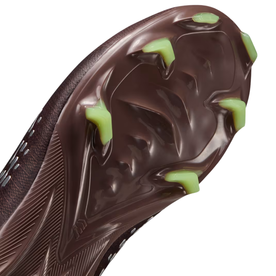 Jr Zoom Vapor 16 Pro FG KM - Plum Eclipse/Metallic Silver by Nike at NUMBER 10 - Buy Now!