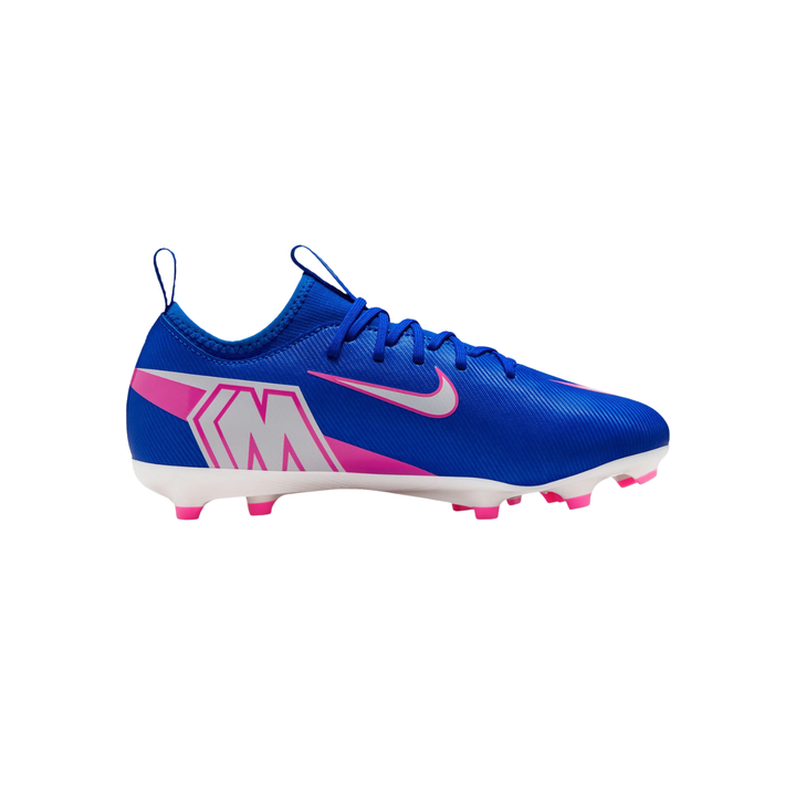Jr Zoom Vapor 16 Academy FG/MG - Racer Blue/White by Nike at NUMBER 10 - Buy Now!