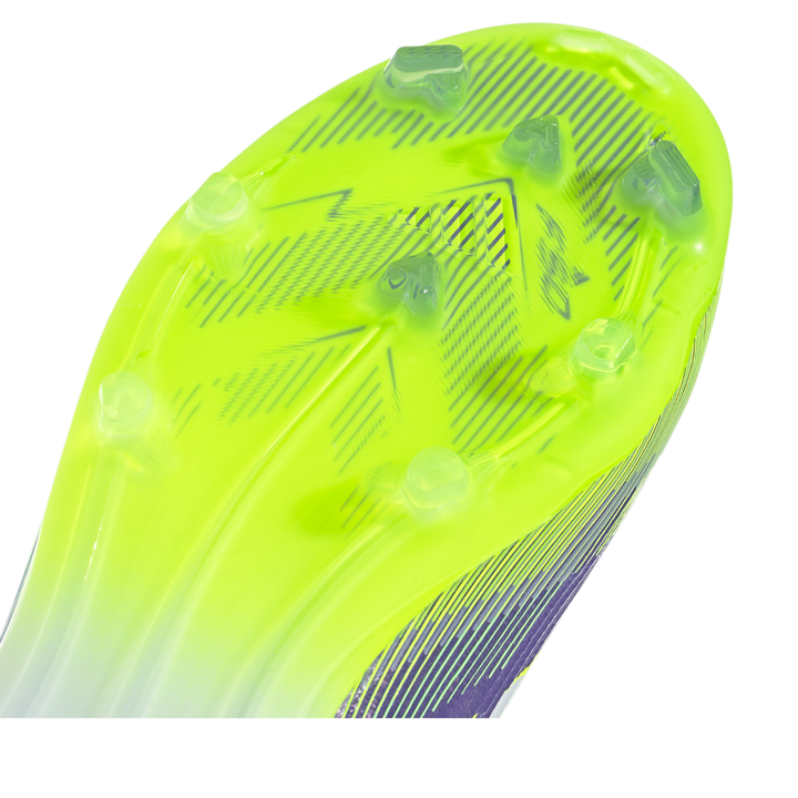 Kids F50 LL Elite FG - Purple Rush/Cloud White/Lucid Lemon