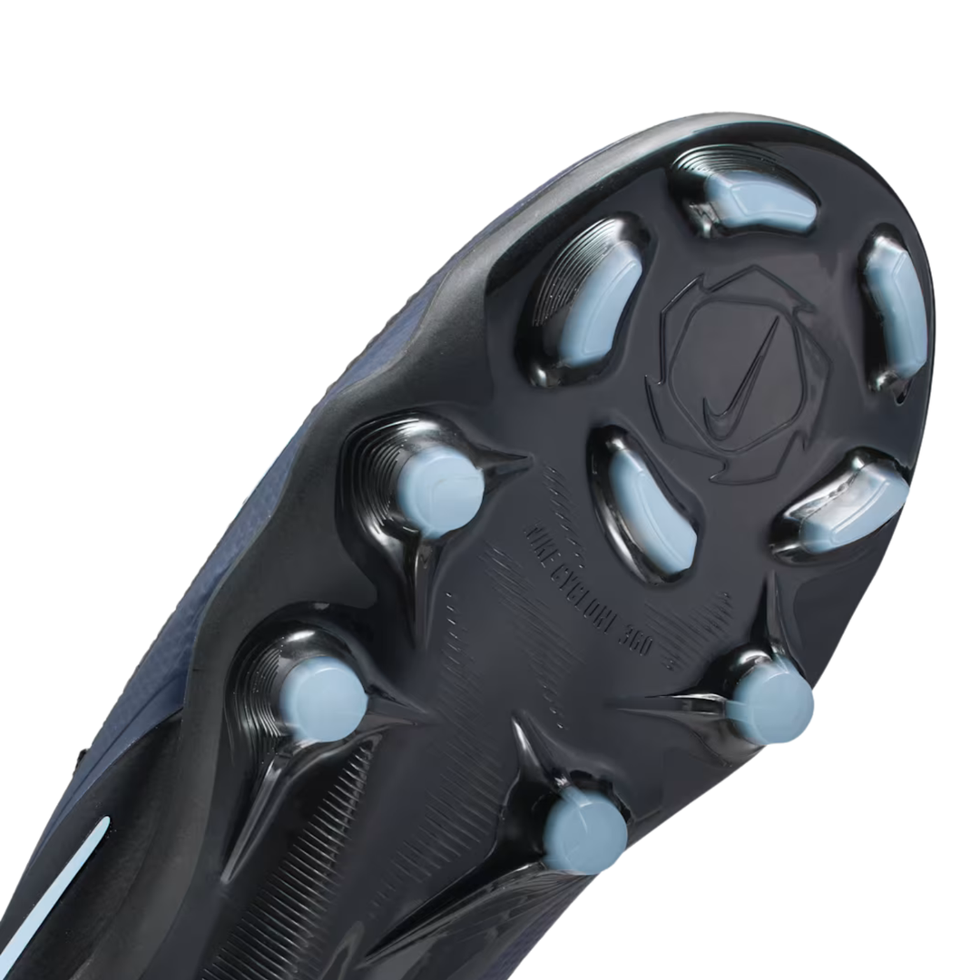 Jr Phantom 6 Low Pro FG/MG - Black/Black by Nike at NUMBER 10 - Buy Now!
