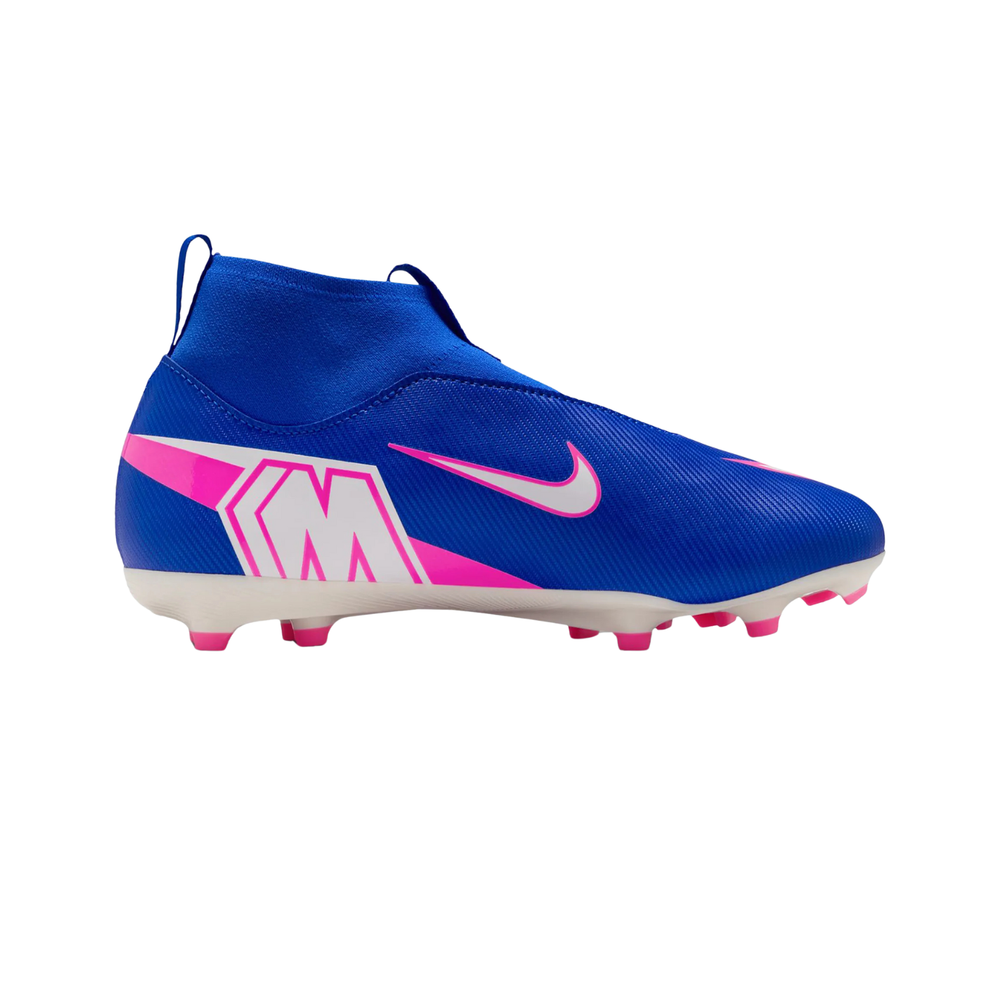 Jr Zoom Superfly 10 Academy FG/MG - Racer Blue/White by Nike at NUMBER 10 - Buy Now!