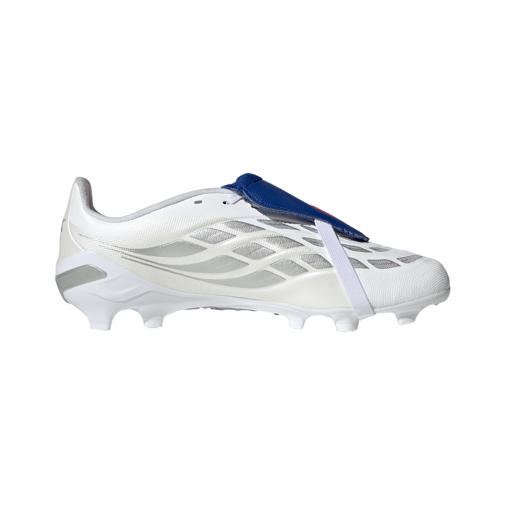 Kids Predator League FT FG JB - Footwear White/Zero Metallic/Team Royal Blue by adidas at NUMBER 10 - Buy Now!