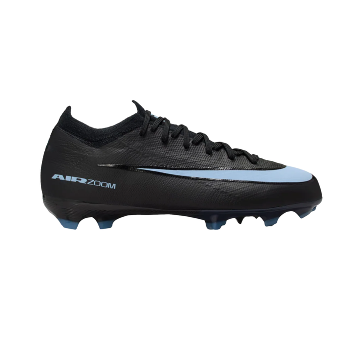 Jr Zoom Vapor 16 Pro FG - Black/Ice Blue by Nike at NUMBER 10 - Buy Now!