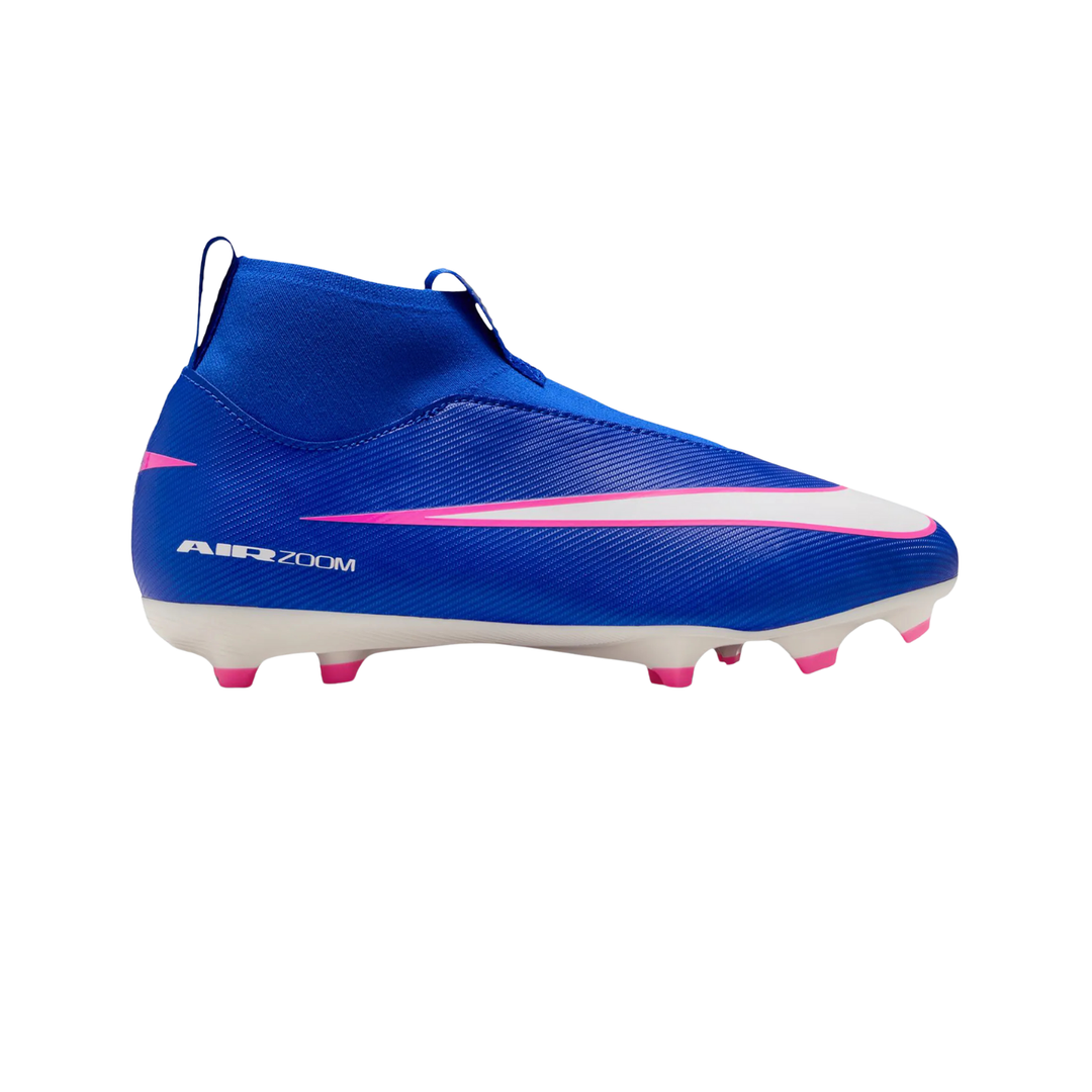 Jr Zoom Superfly 10 Academy FG/MG - Racer Blue/White by Nike at NUMBER 10 - Buy Now!