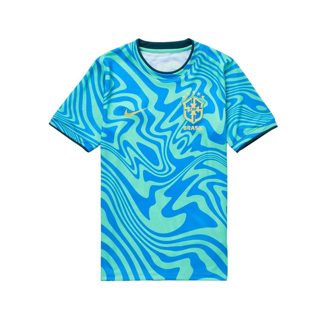 Brazil Youth Pre-Match Shirt 26 by Nike at NUMBER 10 - Buy Now!