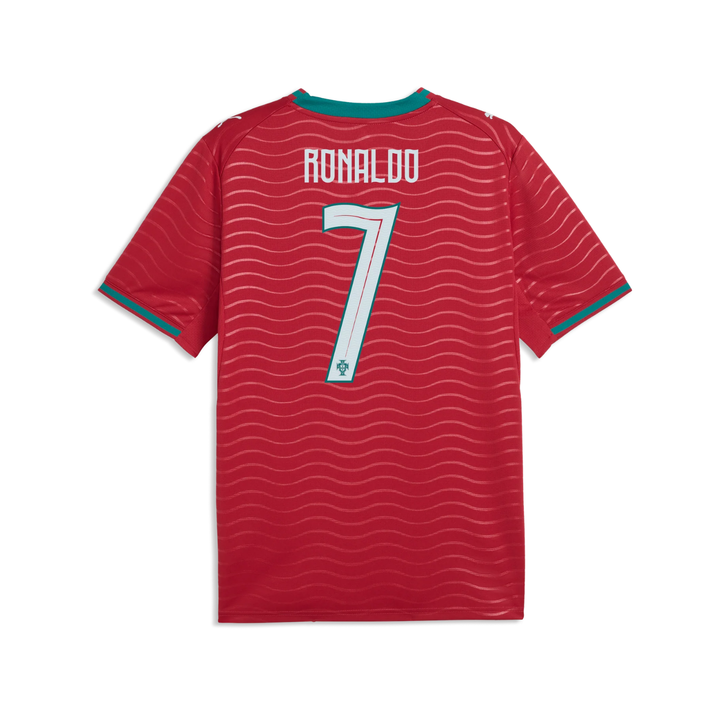 Portugal Youth Stadium Home Shirt 26 - Ronaldo 7 by Puma at NUMBER 10 - Buy Now!