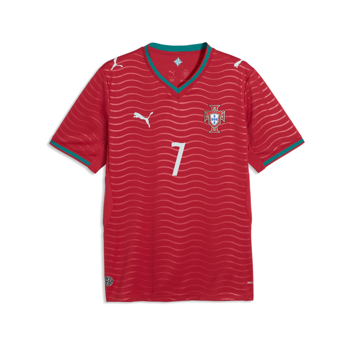 Portugal Youth Stadium Home Shirt 26 - Ronaldo 7 by Puma at NUMBER 10 - Buy Now!