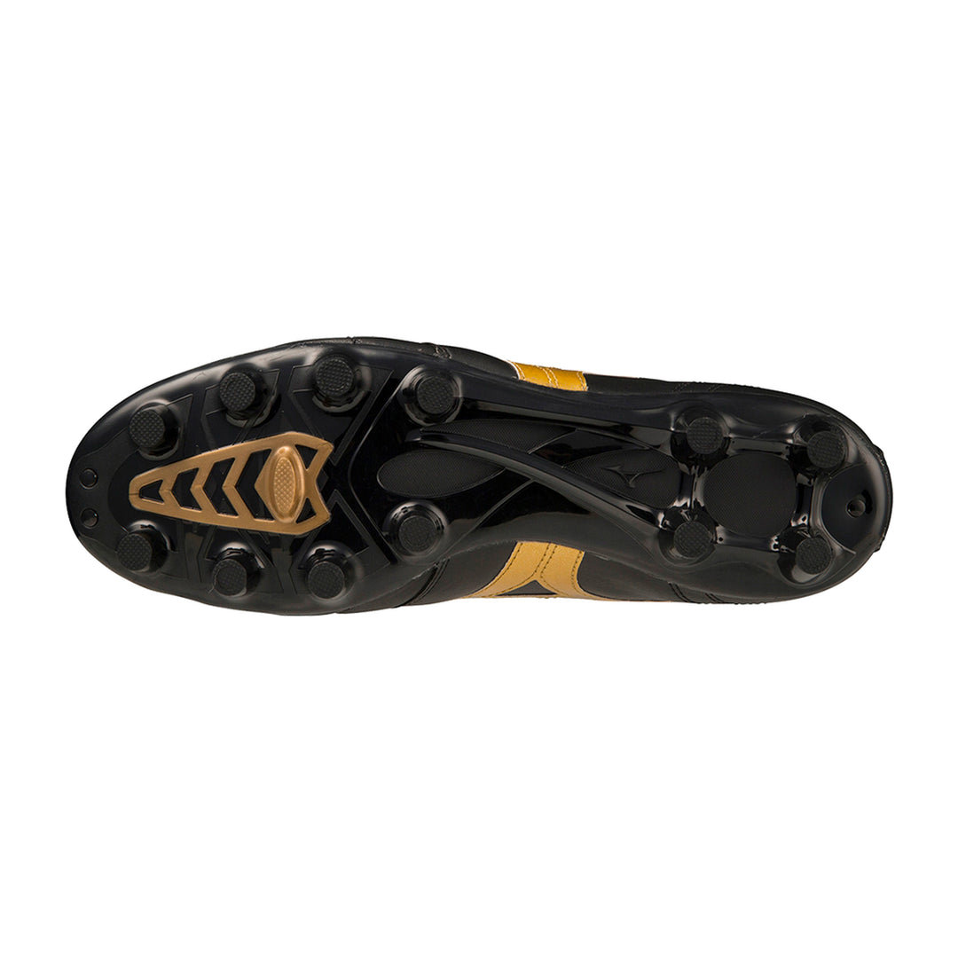 Morelia II Pro - Black/Gold/Dark Shadow - Mizuno - NUMBER 10