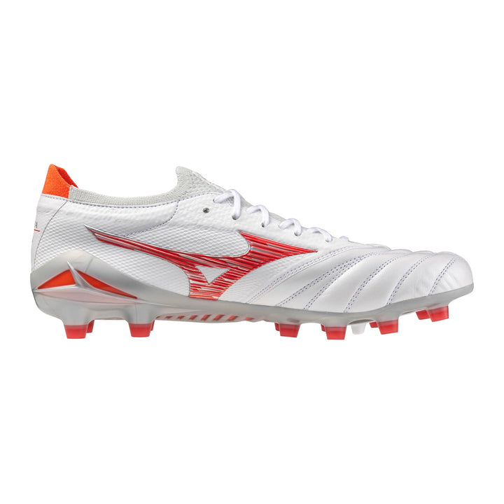 Morelia Neo IV β Japan - White/Radiant Red/Hot Coral - Mizuno - NUMBER 10