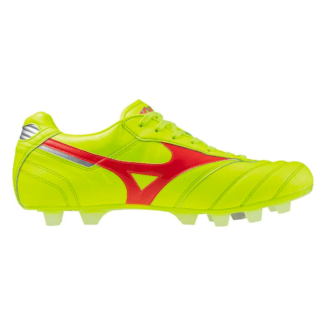 Morelia II Japan - Safety Yellow/Ferry Coral/Safety Galaxy - Mizuno - NUMBER 10