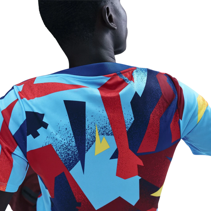 FC Barcelona Pre-Match Fourth Shirt 25/26 - University Blue/University Blue/Gym Blue/Opti Yellow by Nike at NUMBER 10 - Buy Now!