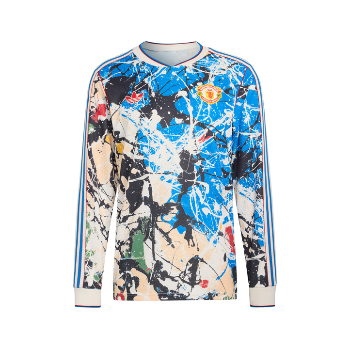 Manchester United x Stone Roses L/S Shirt by adidas at NUMBER 10 - Buy Now!