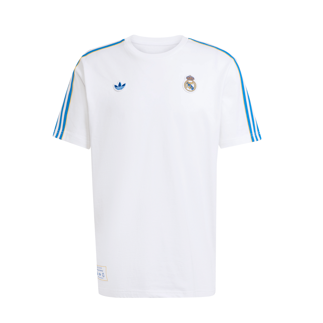Real Madrid Terrace Icons Tee 25/26 by adidas at NUMBER 10 - Buy Now!