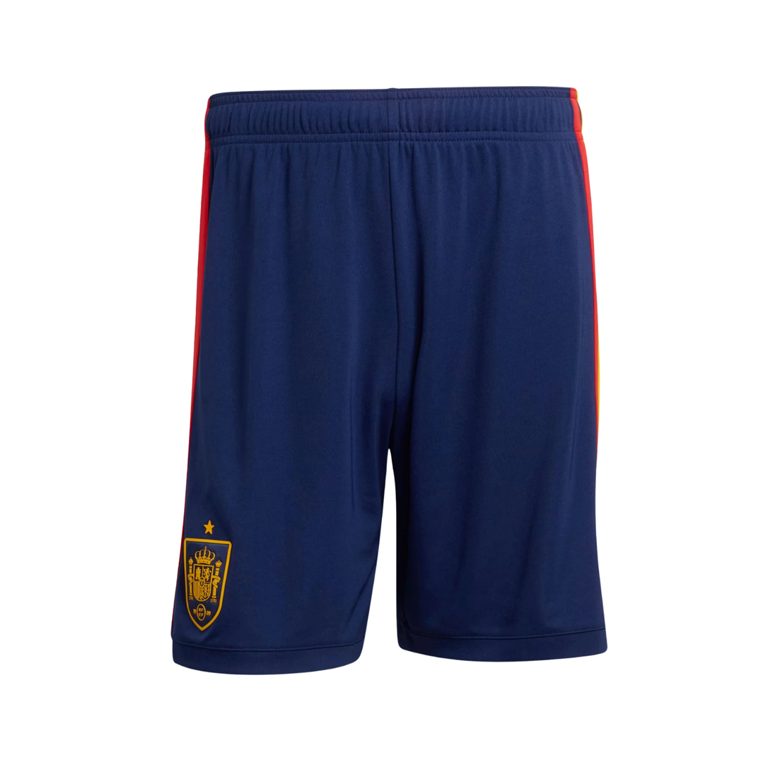 Spain Home Shorts 26 by adidas at NUMBER 10 - Buy Now!