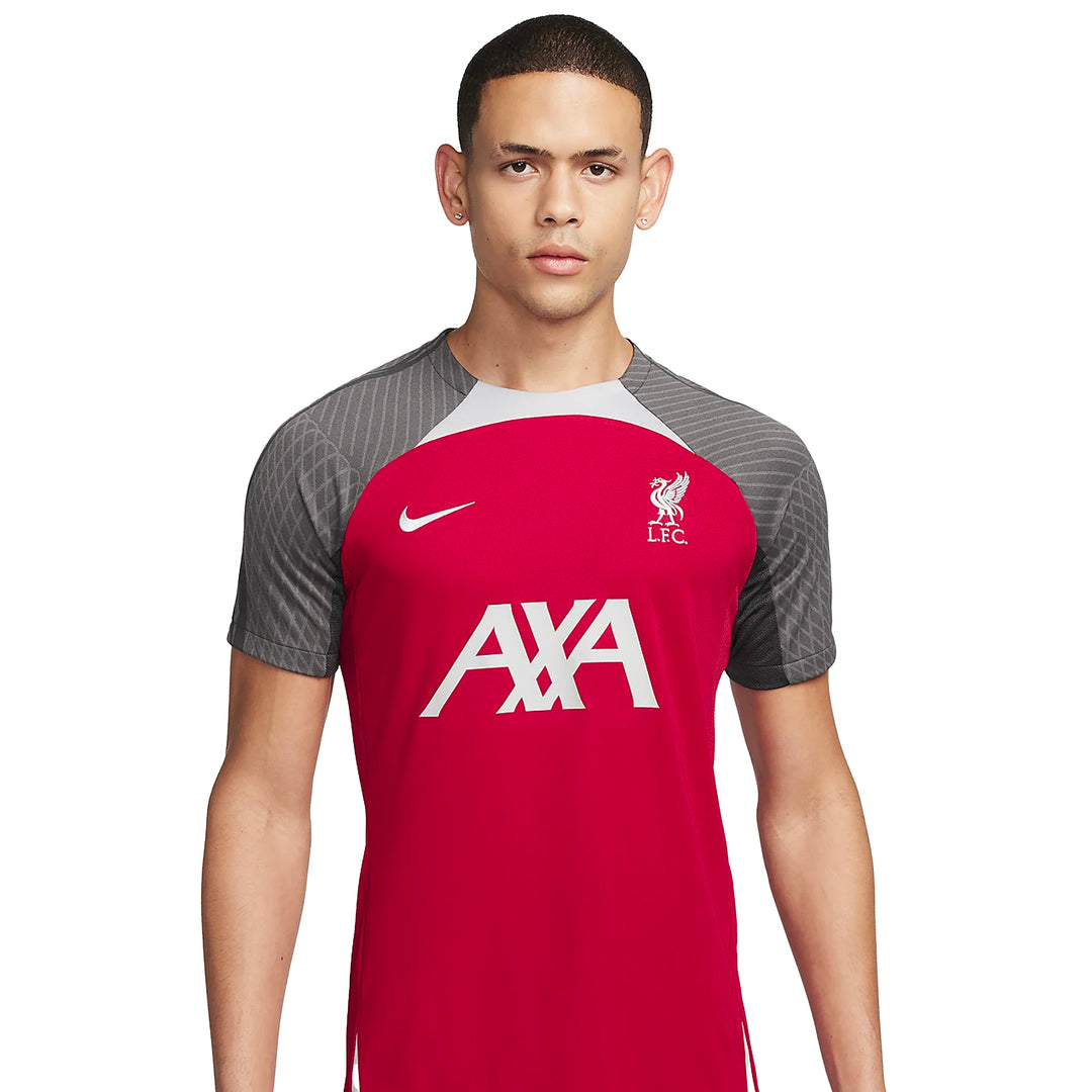 Liverpool FC Strike Shirt 23/24 - Gym Red/Anthracite/Wolf Grey - Nike - NUMBER 10