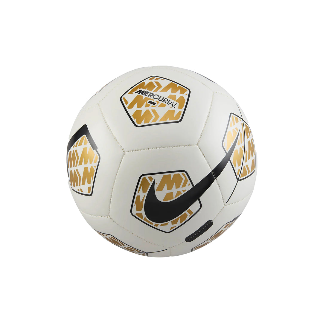 Mercurial Fade Ball - White/Gold/Black - Nike - NUMBER 10