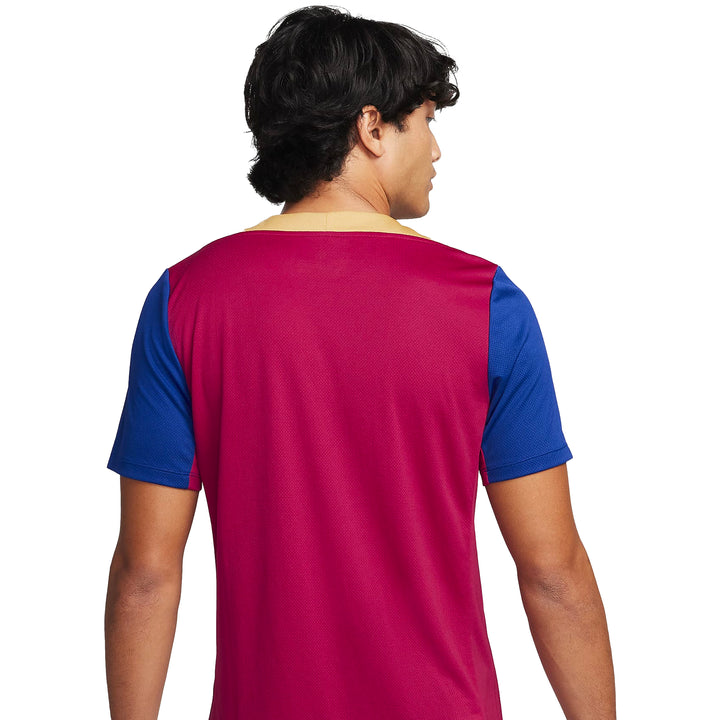 FC Barcelona Strike Shirt 23/24 - Noble Red/Deep Royal Blue/Club Gold - Nike - NUMBER 10