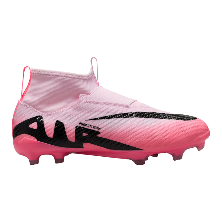 Jr Zoom Superfly 9 Pro FG - Pink Foam/Black - Nike - NUMBER 10