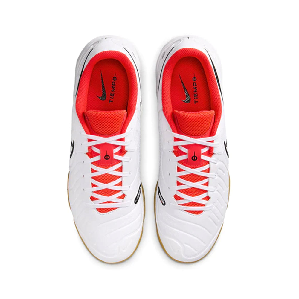 Legend 10 Academy IC - White/Bright Crimson/Black - Nike - NUMBER 10