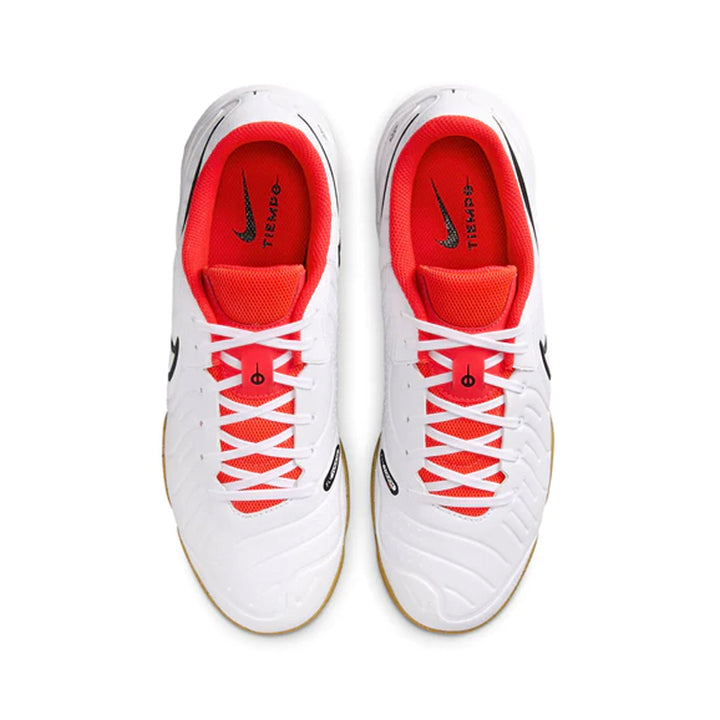 Legend 10 Academy IC - White/Bright Crimson/Black - Nike - NUMBER 10