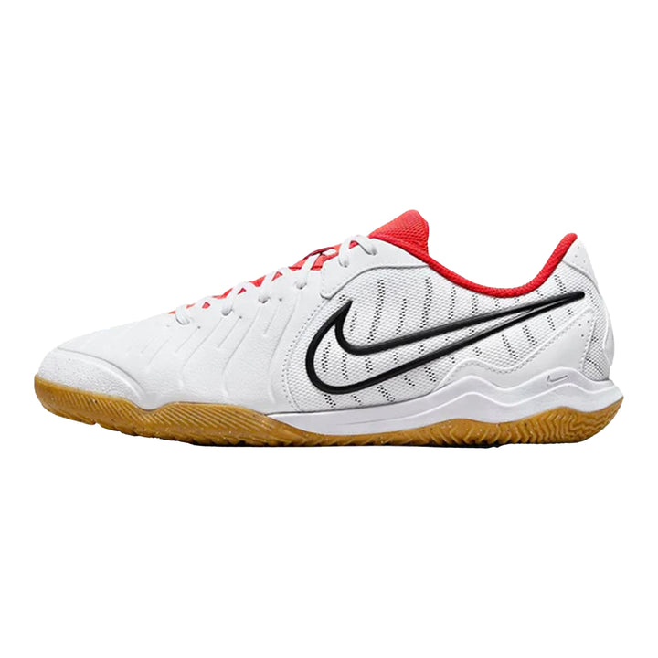Legend 10 Academy IC - White/Bright Crimson/Black - Nike - NUMBER 10