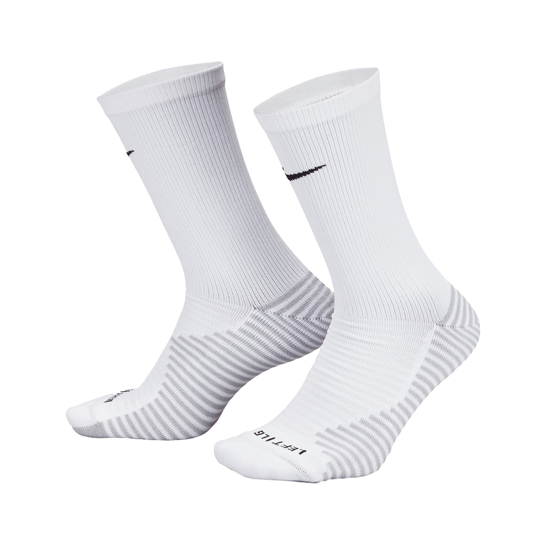 Football Strike Crew Socks - White/Black - Nike - NUMBER 10