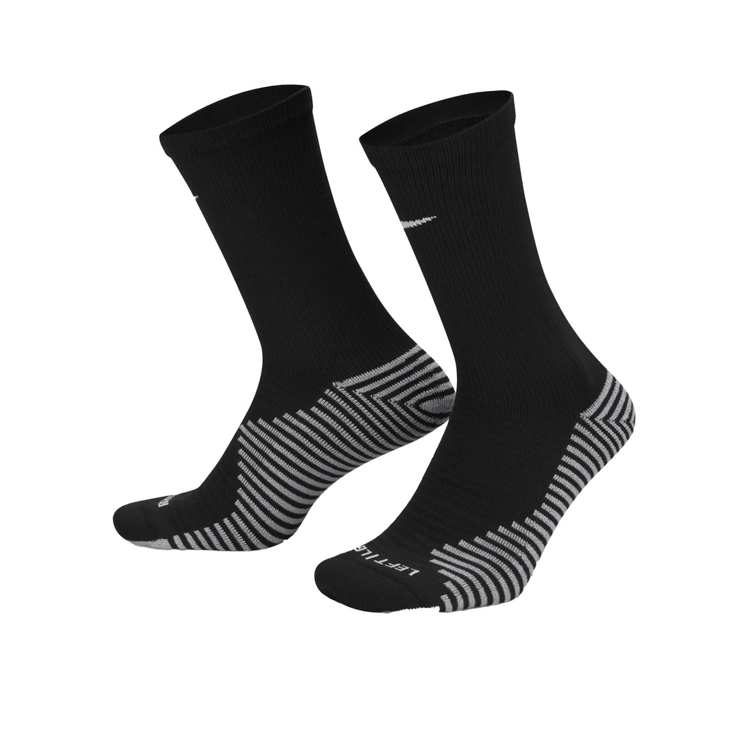 Football Strike Crew Socks - Black/White - Nike - NUMBER 10