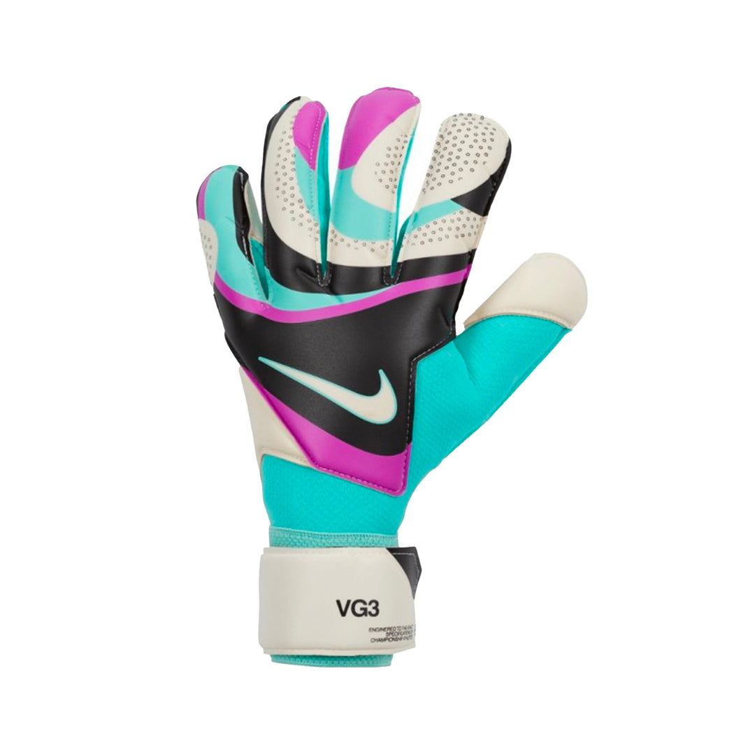 GK Vapor Grip 3 - Black/Hyper Turquoise/Rush Fuchsia/White - Nike - NUMBER 10