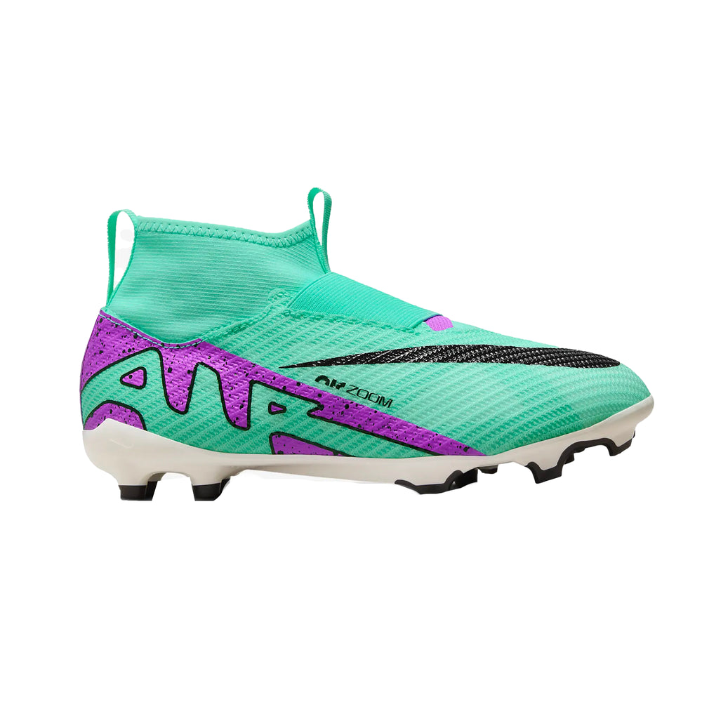 Jr Zoom Superfly 9 Pro FG - Hyper Turquoise/Fuchsia/Black/White - Nike - NUMBER 10